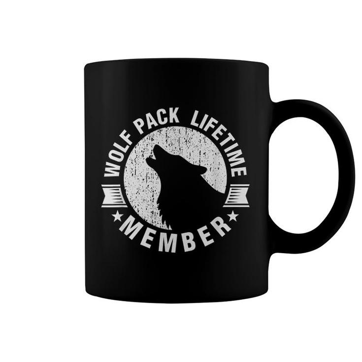 Wolf Pack Lifetime Member Coffee Mug