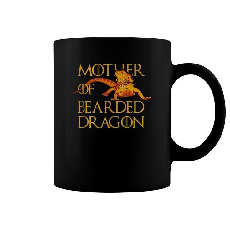 Woman Mother Of Bearded Dragons Women Reptile Mom Coffee Mug