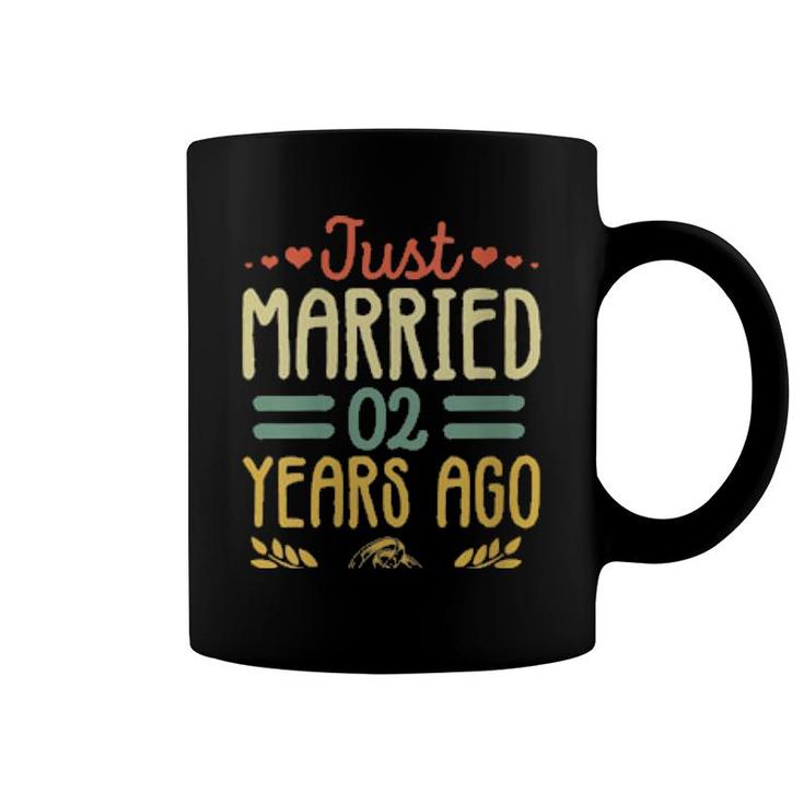 Womens 2Nd Wedding Anniversary  Matching Couples 2 Years  Coffee Mug