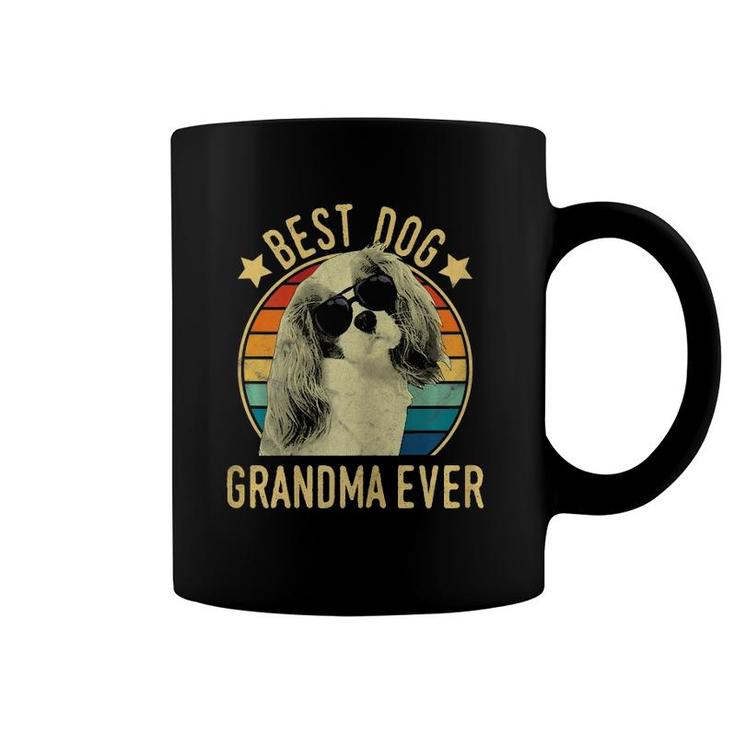 Womens Best Dog Grandma Ever King Charles Spaniel Mother's Day Coffee Mug