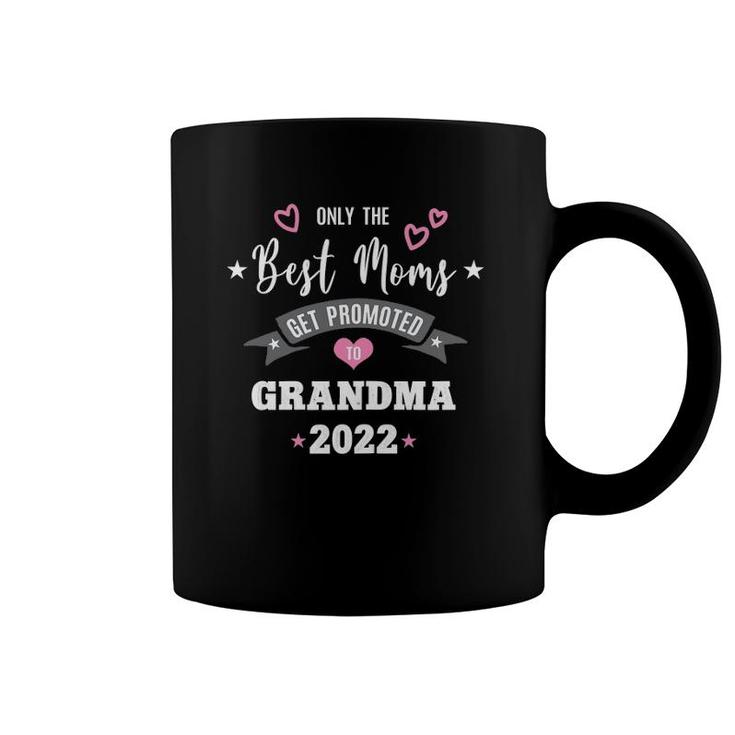 Womens Best Mom Get Promoted To Grandma Grandmother To Be Coffee Mug