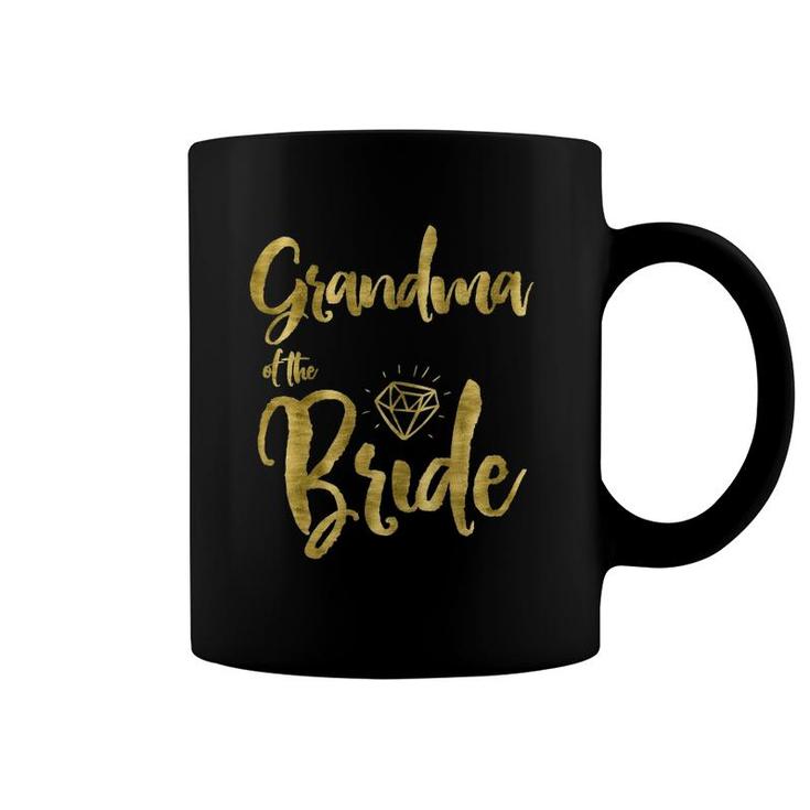 Womens Bridal Party Grandma Of The Bride Light Coffee Mug