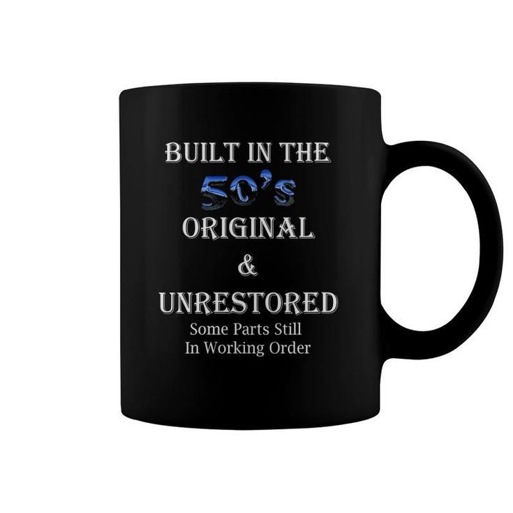 Womens Built In The 50'S Original And Unrestored V-Neck Coffee Mug