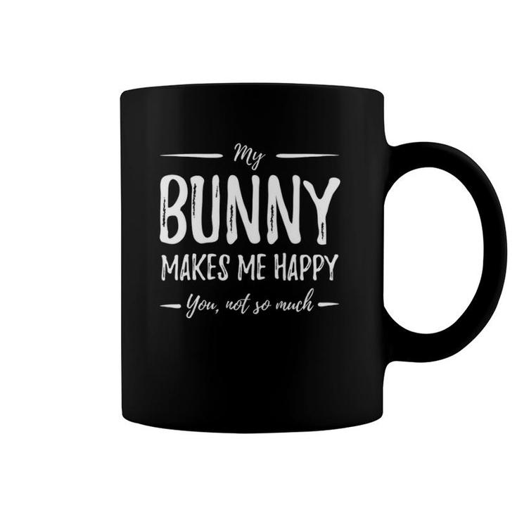 Womens Bunny Mom Funny Rabbit Lover Gift Idea V-Neck Coffee Mug