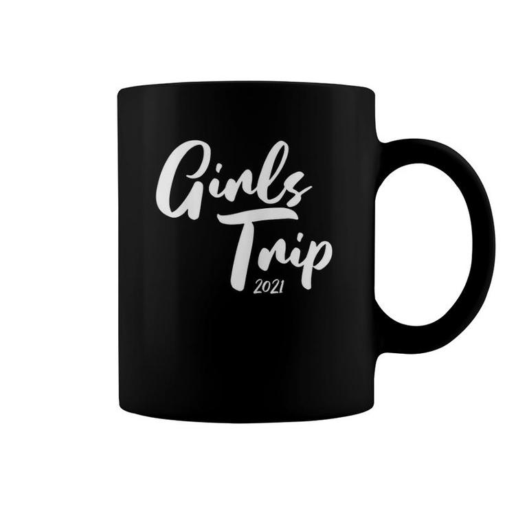 Womens Cute Girls Trip 2021 Vacation Gift Coffee Mug