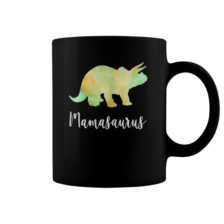 Womens Dinosaur  Mamasaurus- Rex Lover Boy Family Coffee Mug