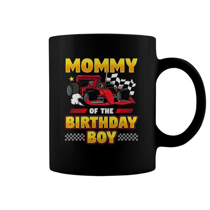 Womens Formula Race Car Mommy Of Birthday Boy Party Racing  Coffee Mug