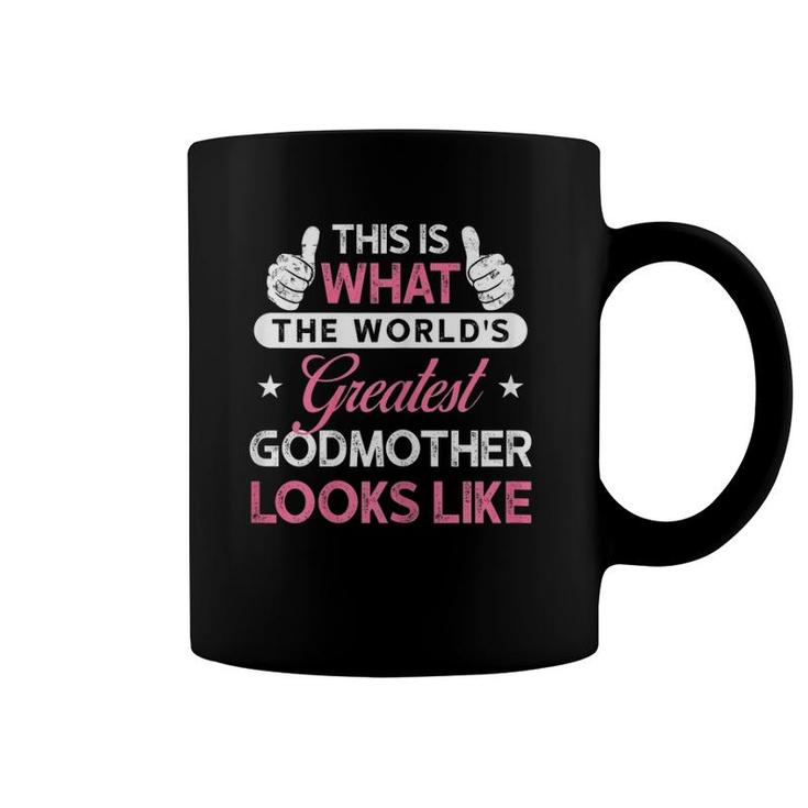 Womens Godmother  Gift World's Greatest Godmother Coffee Mug