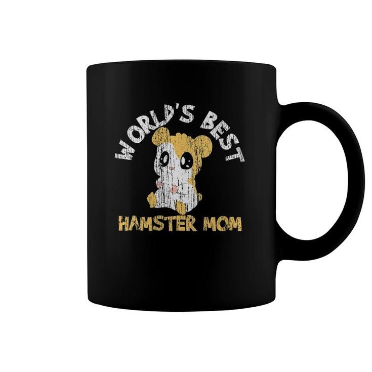 Womens Hamster Mom Mothers Day Vintage Coffee Mug