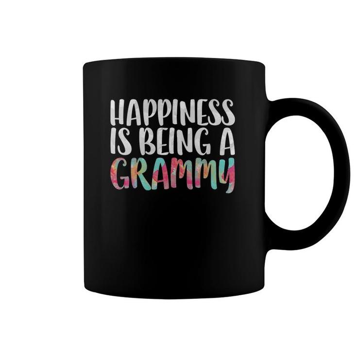 Women's Happiness Is Being A Grammy Mother's Day Gif V-Neck Coffee Mug