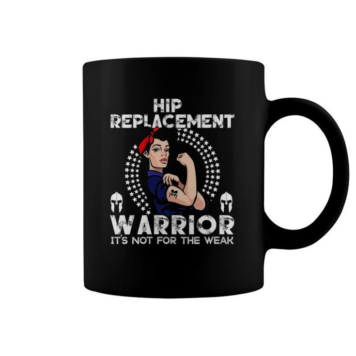 Womens Hip Replacement Women T Warrior Awareness Gift  Coffee Mug