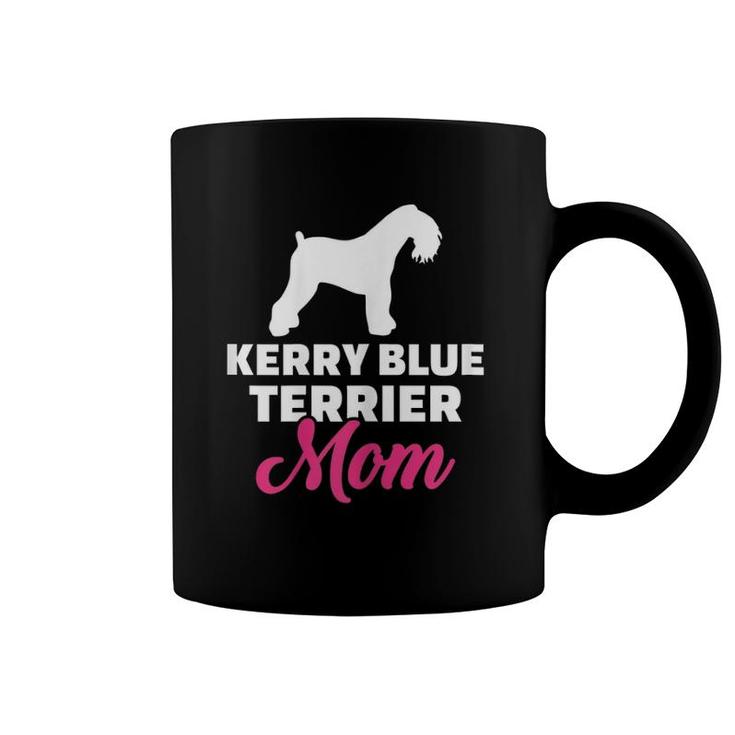 Womens Kerry Blue Terrier Mom Coffee Mug