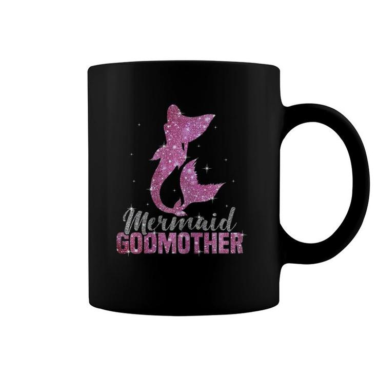 Womens Mermaid Godmother Birthday Party Gift Coffee Mug