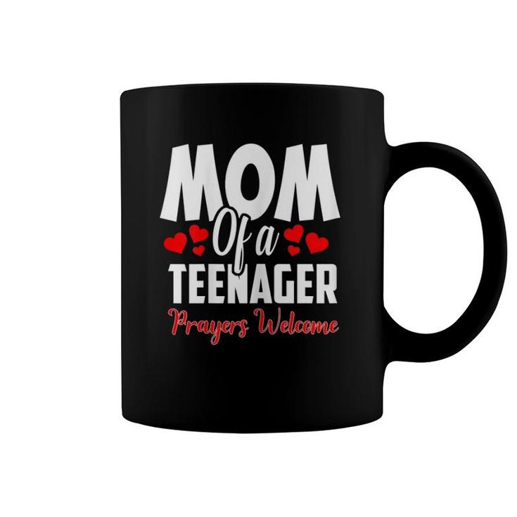 Womens Mom Of A Teenager Prayers Welcome Gift For Mothers Coffee Mug