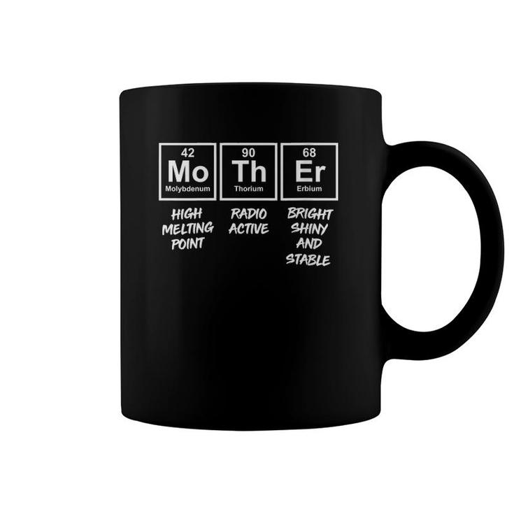 Womens Mother Periodic Table Funny Science Gifts Mothers Day Coffee Mug