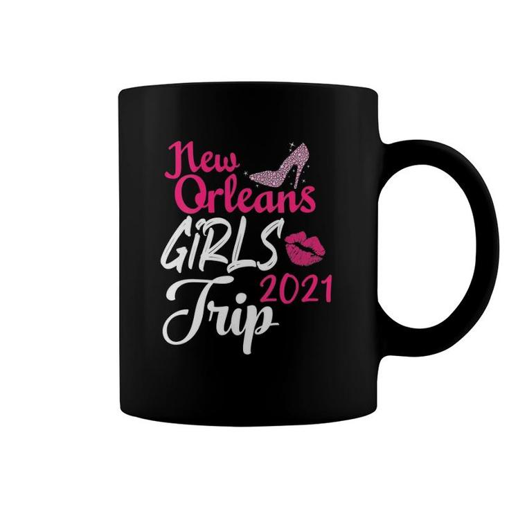 Womens New Orleans Girls Trip 2021 Women Bachelorette Party Gift Coffee Mug