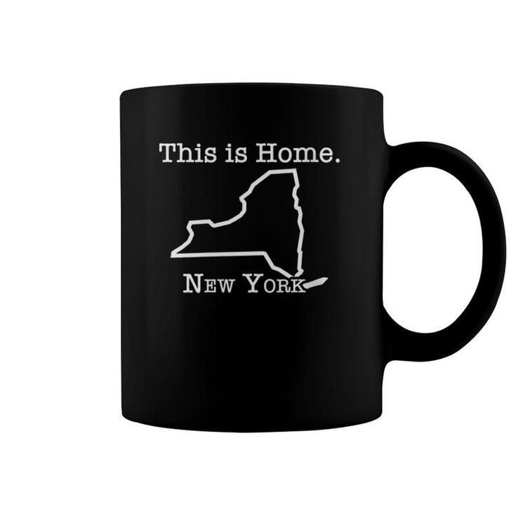 Womens New York Pride  This Is Home The Empire State Ny Nyc  Coffee Mug