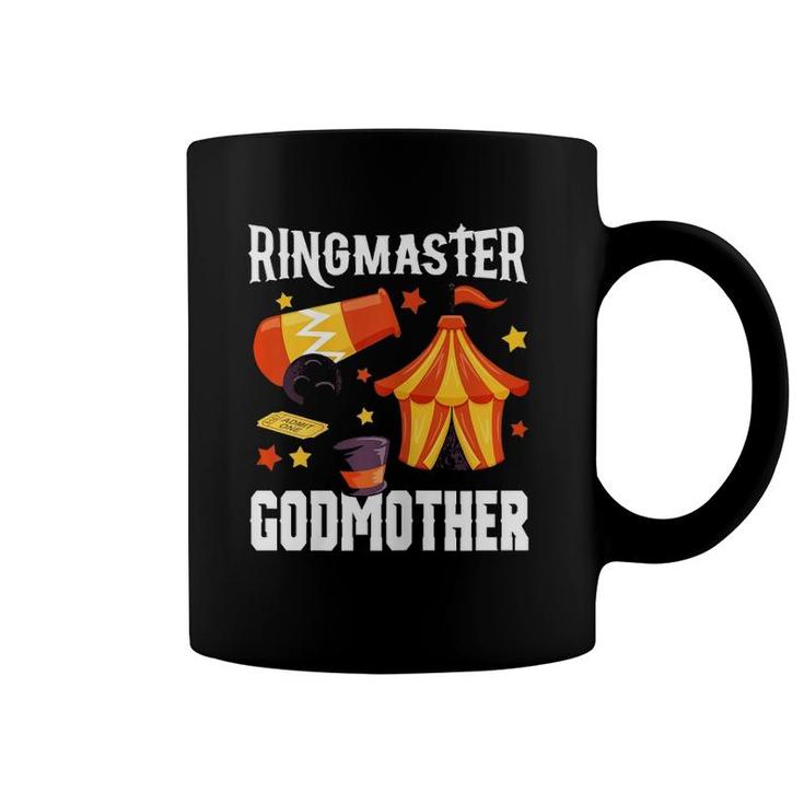 Womens Ringmaster Birthday Party Circus Ring Master Godmother Coffee Mug