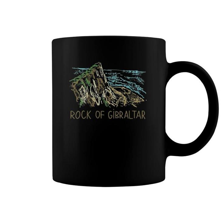 Womens Rock Of Gibraltar Coffee Mug