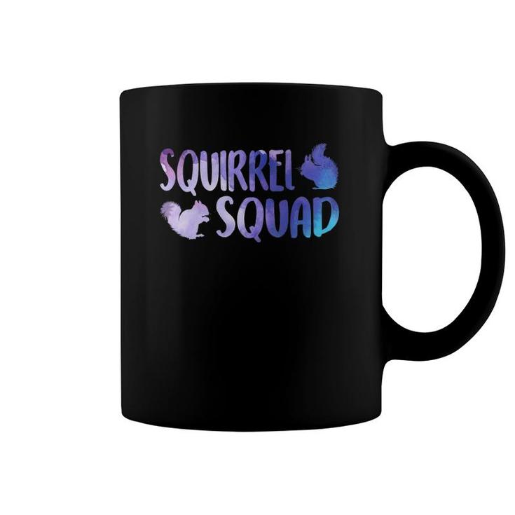 Womens Squirrel Squad Mom Woodland Critter Animal Nuts Nature Women V-Neck Coffee Mug