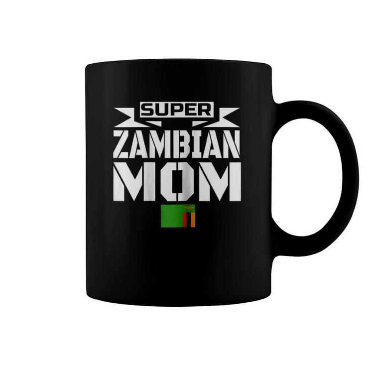 Womens Storecastle Super Zambian Mom Mothers Gift Zambia Coffee Mug