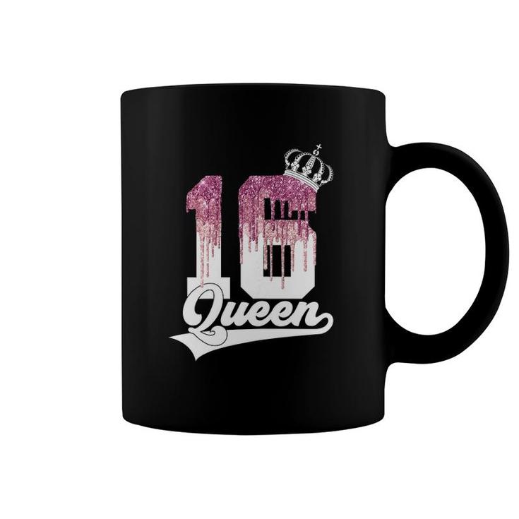 Womens Sweet 16 Queen 16Th Birthday Coffee Mug