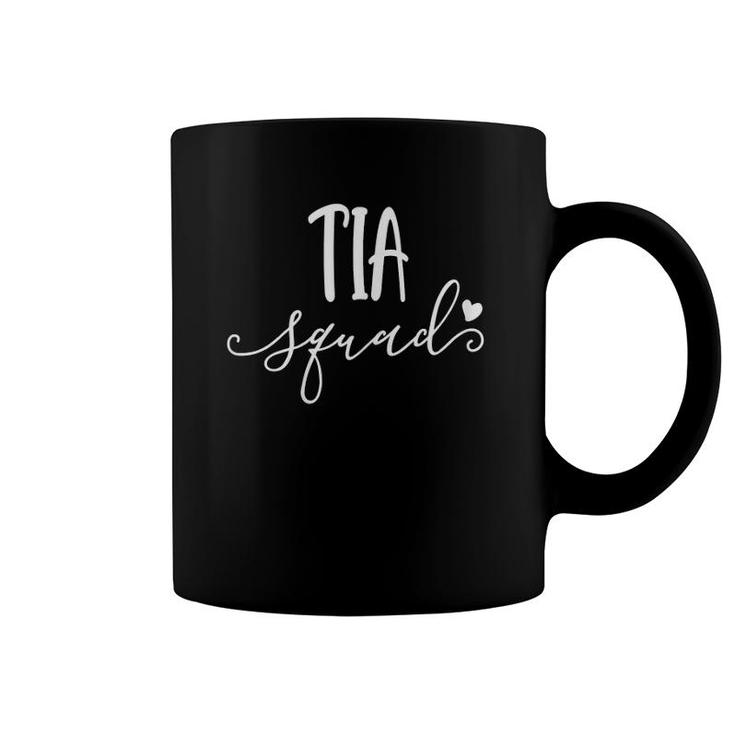 Womens Tia Squad Cute Spanish Aunt Life Mother's Day Coffee Mug