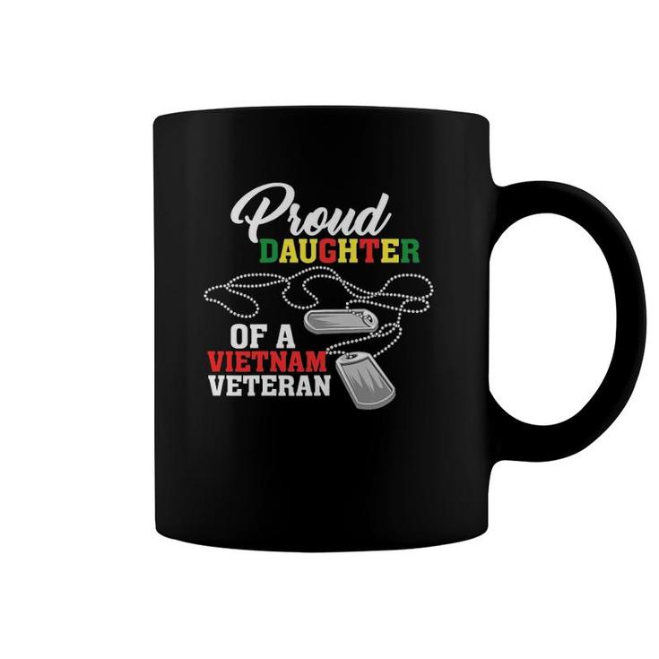 Womens Veteran Daughter Dad Grandpa Vietnam Honorable Coffee Mug