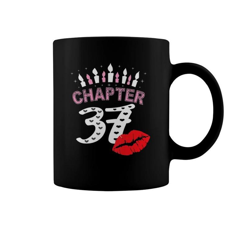 Womens Women LipsChapter 37 Years Old 37Th Birthday Gift Coffee Mug