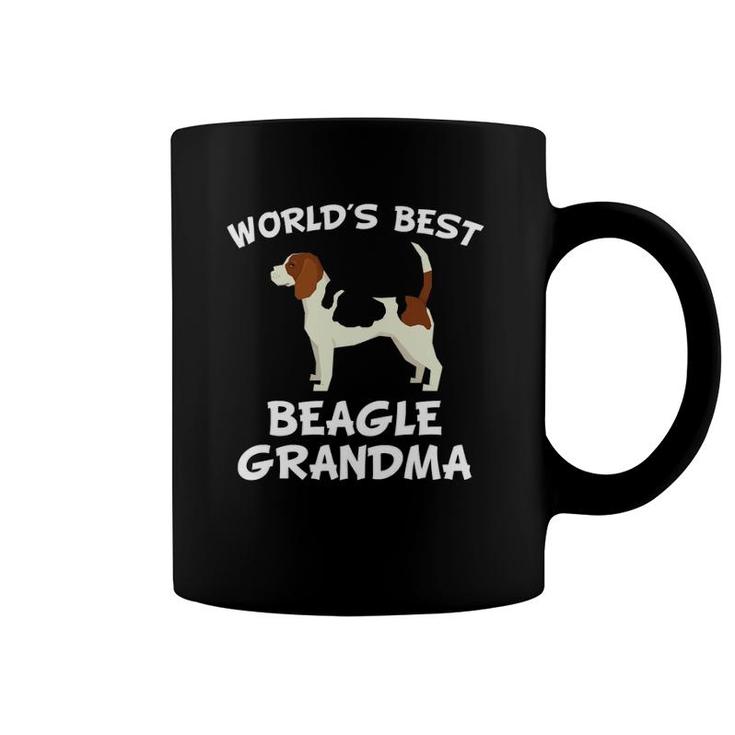 World's Best Beagle Grandma Gift Coffee Mug