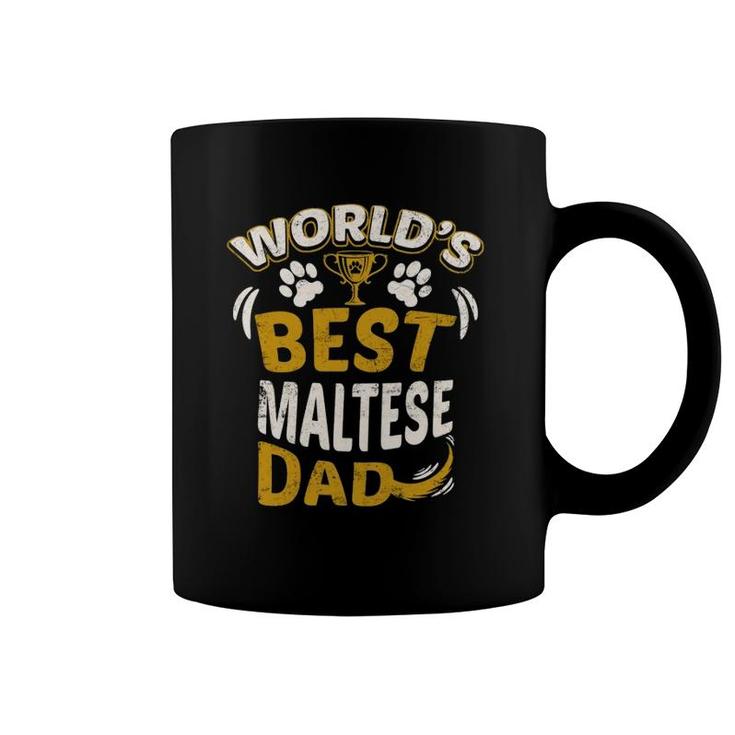 World's Best Maltese Dad Dog Owner Coffee Mug
