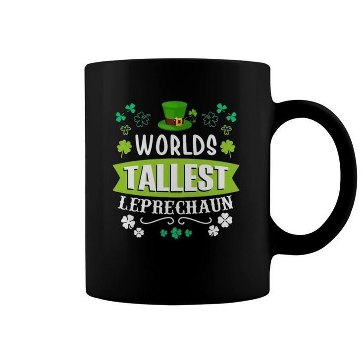 World's Tallest Leprechaun St Patrick's Day Funny Irish Coffee Mug
