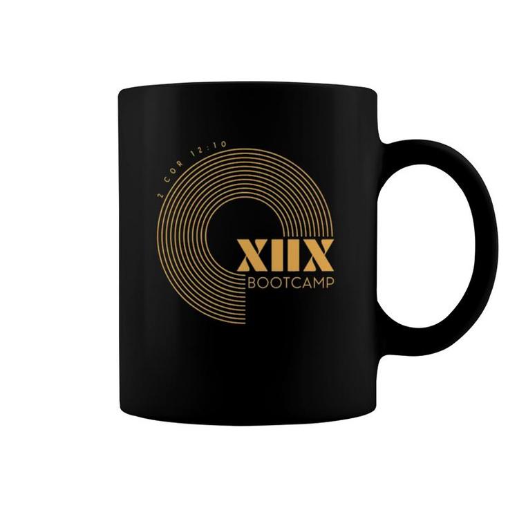 Xiix Bootcamp Race Track Half Retro Coffee Mug