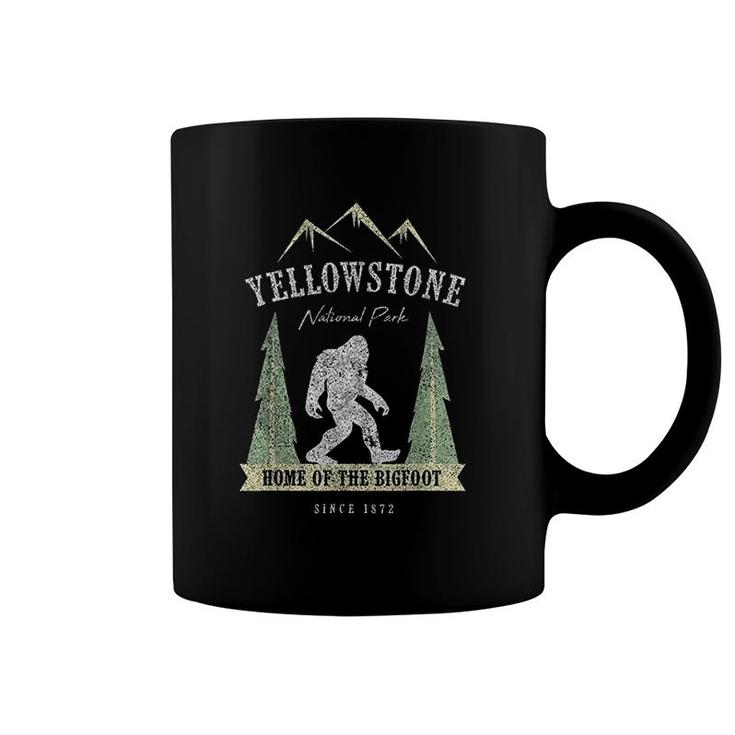 Yellowstone National Park Bigfoot Montana Gift Coffee Mug