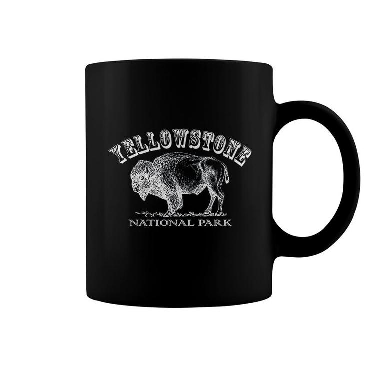 Yellowstone National Park Wyoming Buffalo Coffee Mug