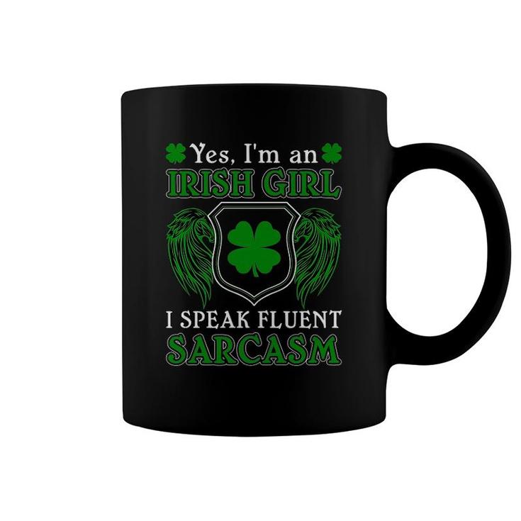 Yes I Am An Irish Girl Coffee Mug