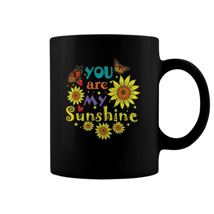 You Are My Sunshine Cute Sunflower Hot Summer Graphic Coffee Mug