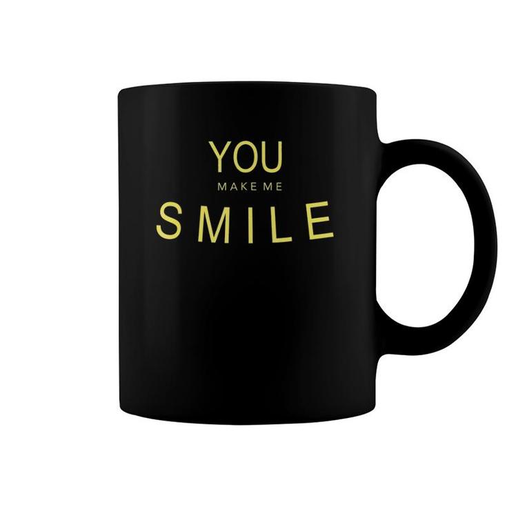 You Make Me Smile Gift Coffee Mug