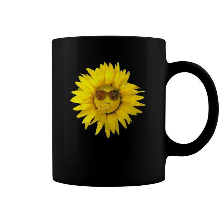 Zen Art Sunflower Funny Expression Stylish Street Wear Coffee Mug