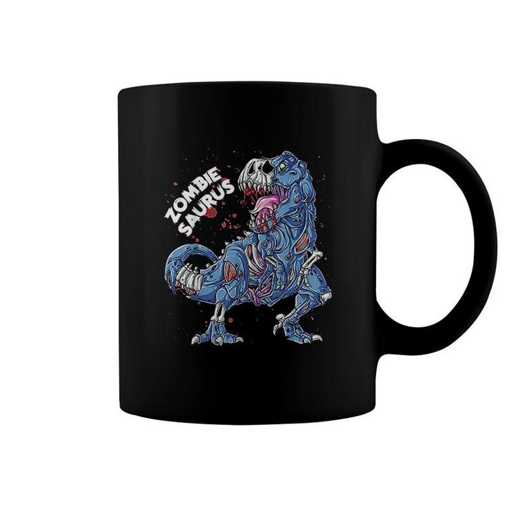 Zombie Saurus Kids Dinosaur T Rex Gifts Coffee Mug