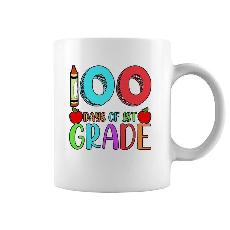 100 Days Of 1St Grade Happy 100Th Day Of School Coffee Mug