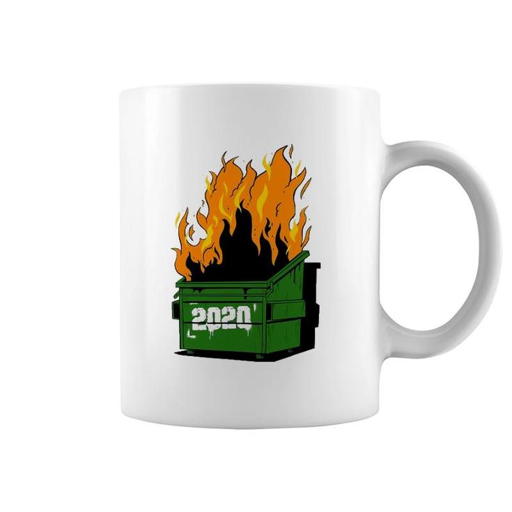 2020 Burning Dumpster Funny Fire Coffee Mug