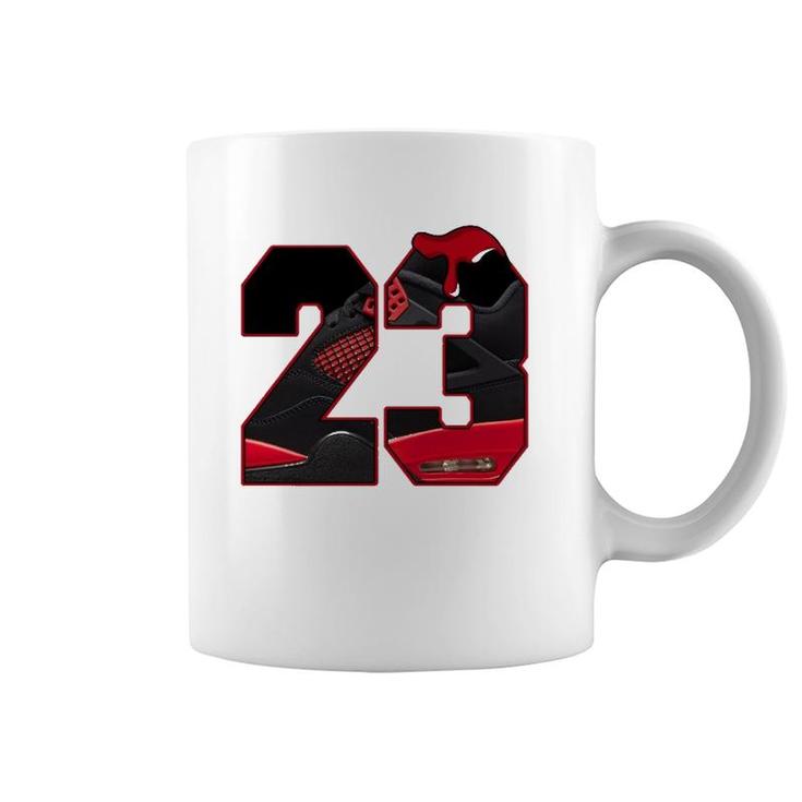 4 Red Thunder To Matching Number 23 Retro Red Thunder 4S Tee  Coffee Mug