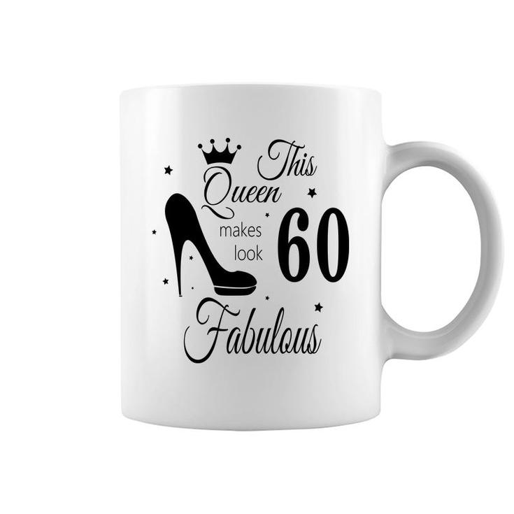 60 All Black High Heels 60Th Birthday Coffee Mug