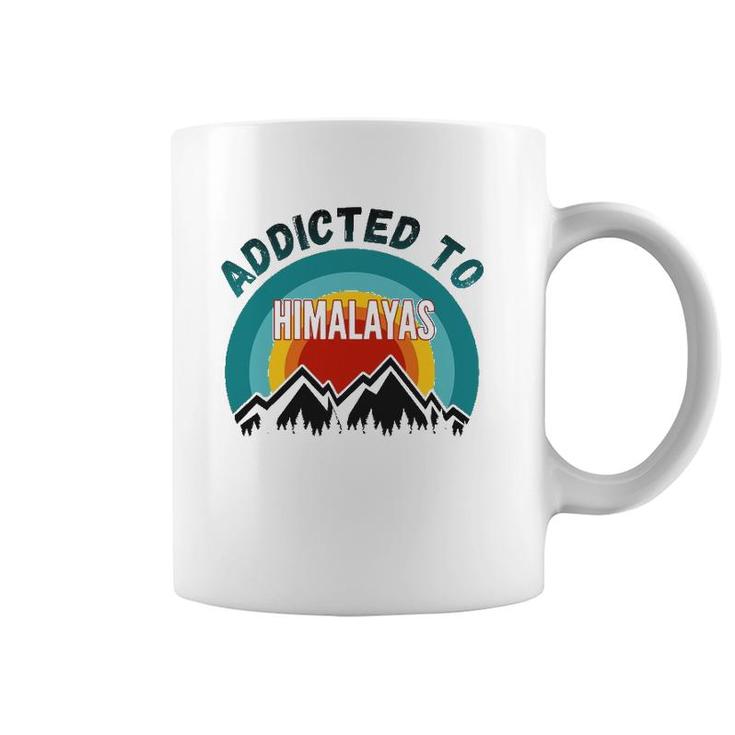 Addicted To Himalayas Mountains Coffee Mug