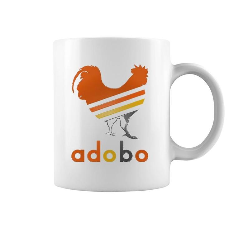 Adobo, Summer Multi-Color Stripes Style - Mother's Day Coffee Mug