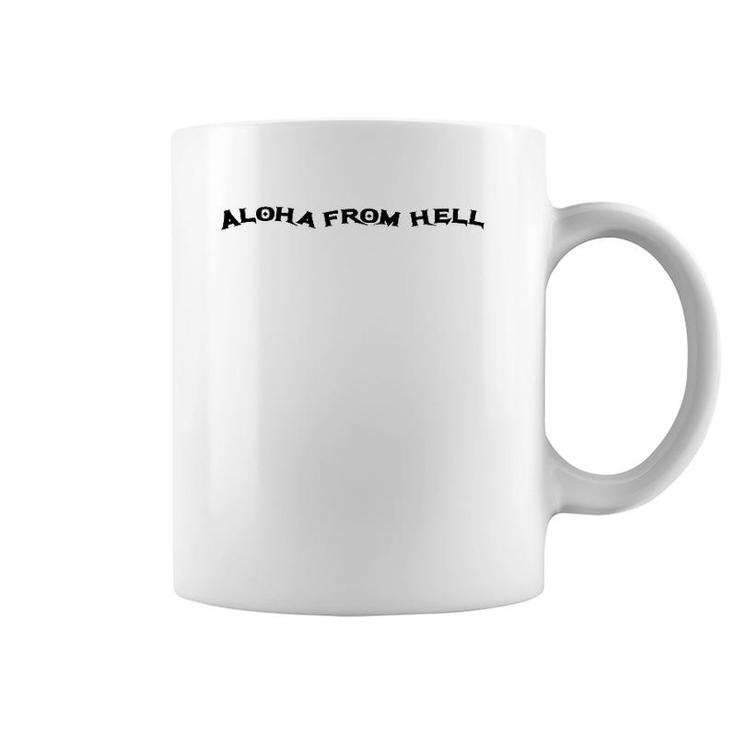 Aloha From Hell German Rock Band Coffee Mug