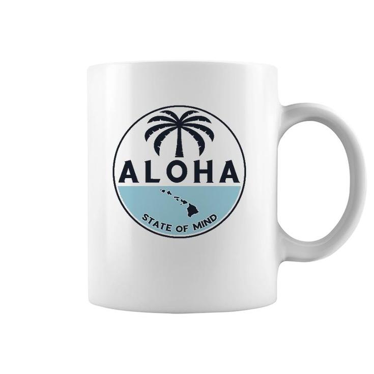 Aloha Hawaii Palm Tree Feel The Aloha Hawaiian Spirit Coffee Mug
