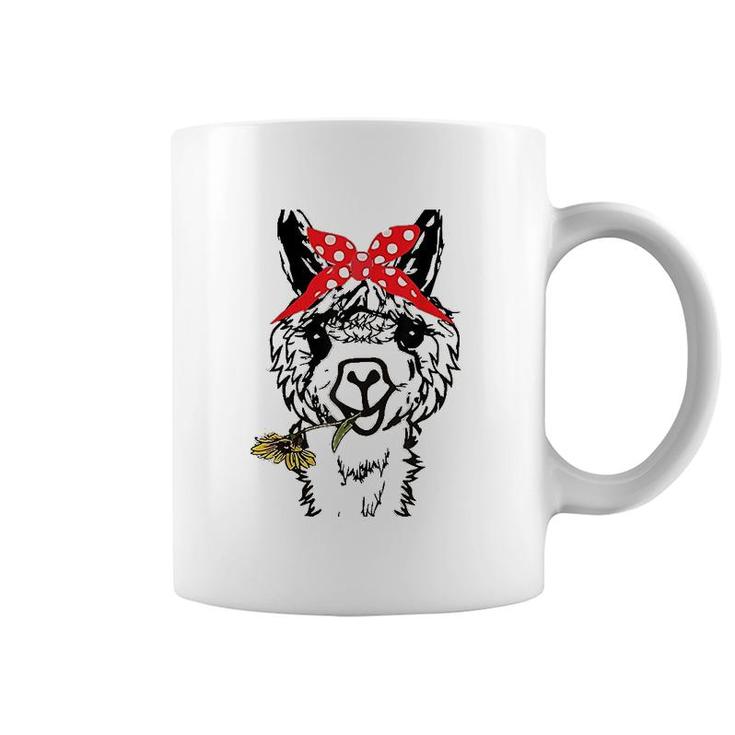 Alpaca Llama Animal Graphics Funny Coffee Mug