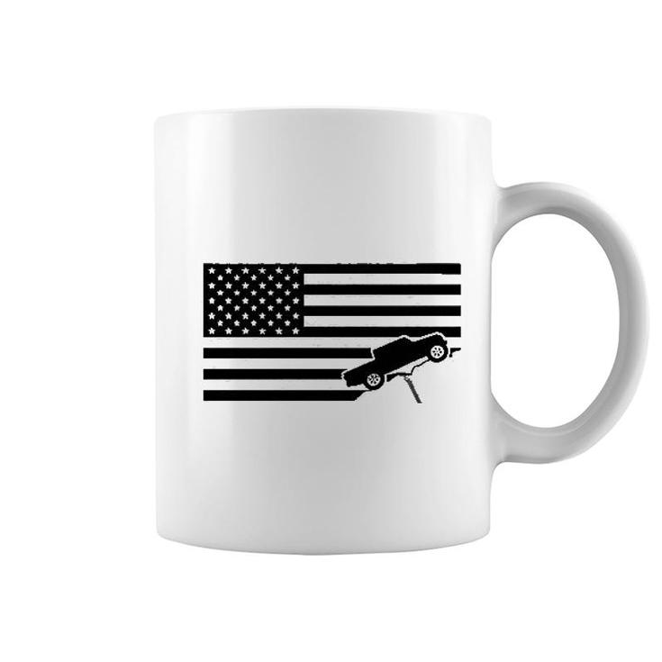American Flag Usa Gladiator Coffee Mug